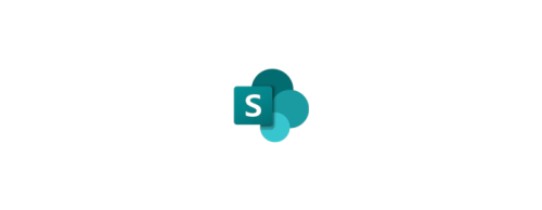 Logo Microsoft SharePoint, la plateforme de gestion documentaire et de collaboration incluse dans Microsoft 365 Business Premium.
